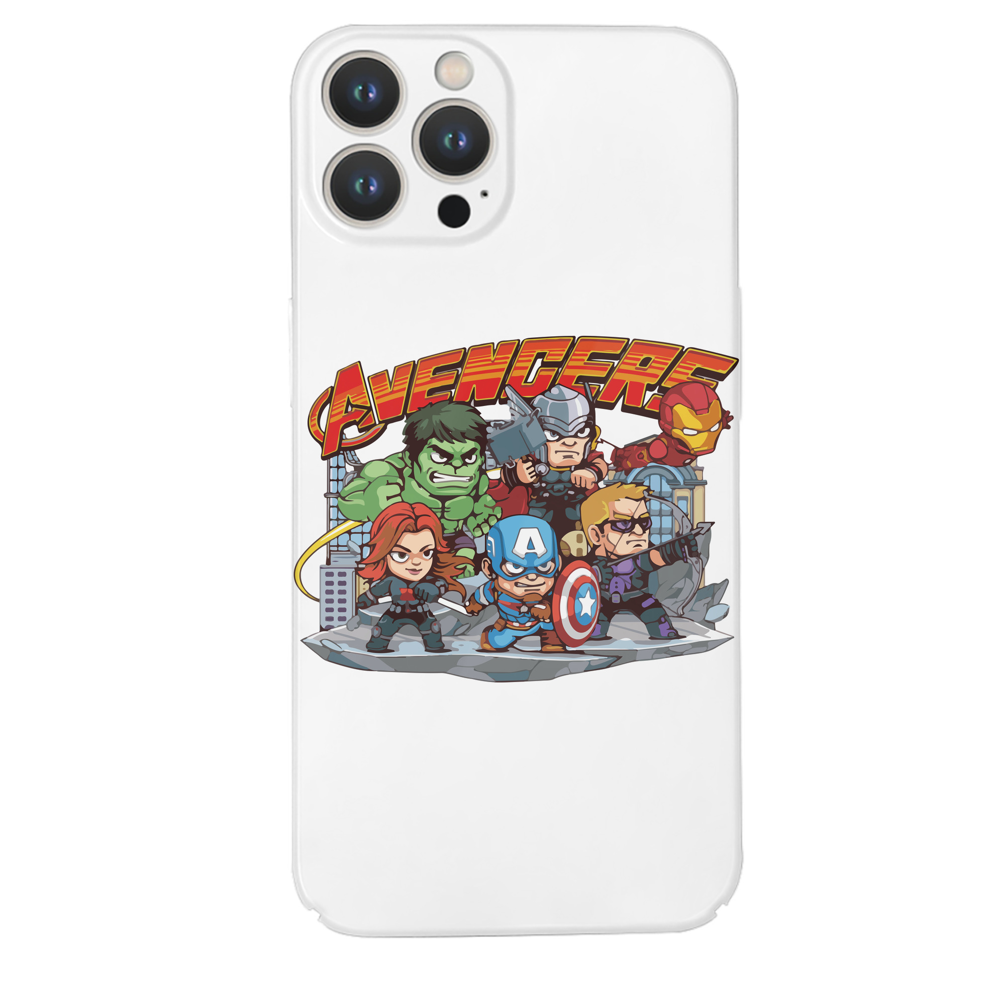 （画像用） アベンジャーズ The Avengers 【iPhone 14シリーズ対応】ハードケース